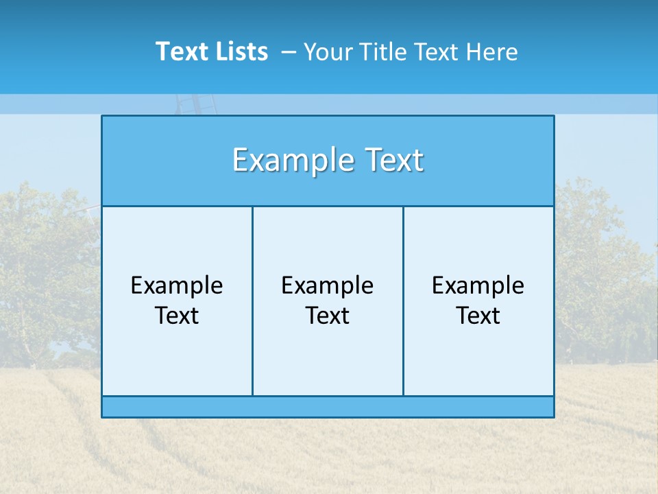 White Natural Rotating PowerPoint Template