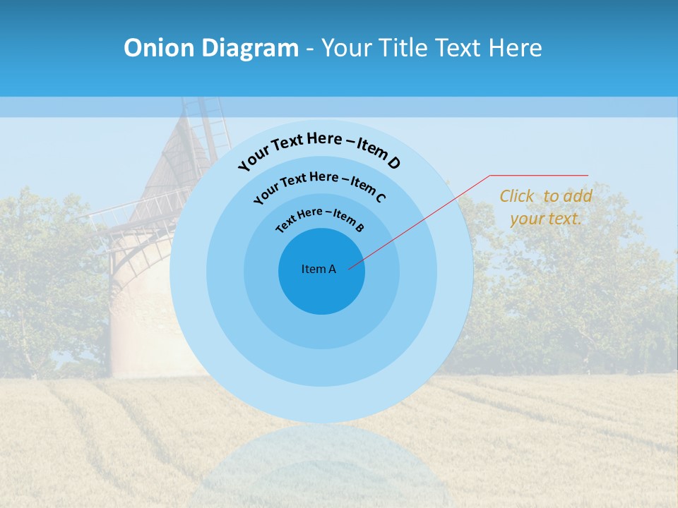 White Natural Rotating PowerPoint Template