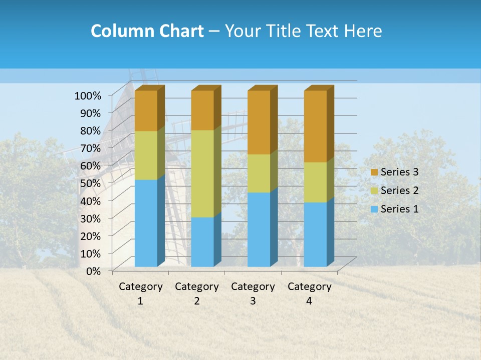 White Natural Rotating PowerPoint Template