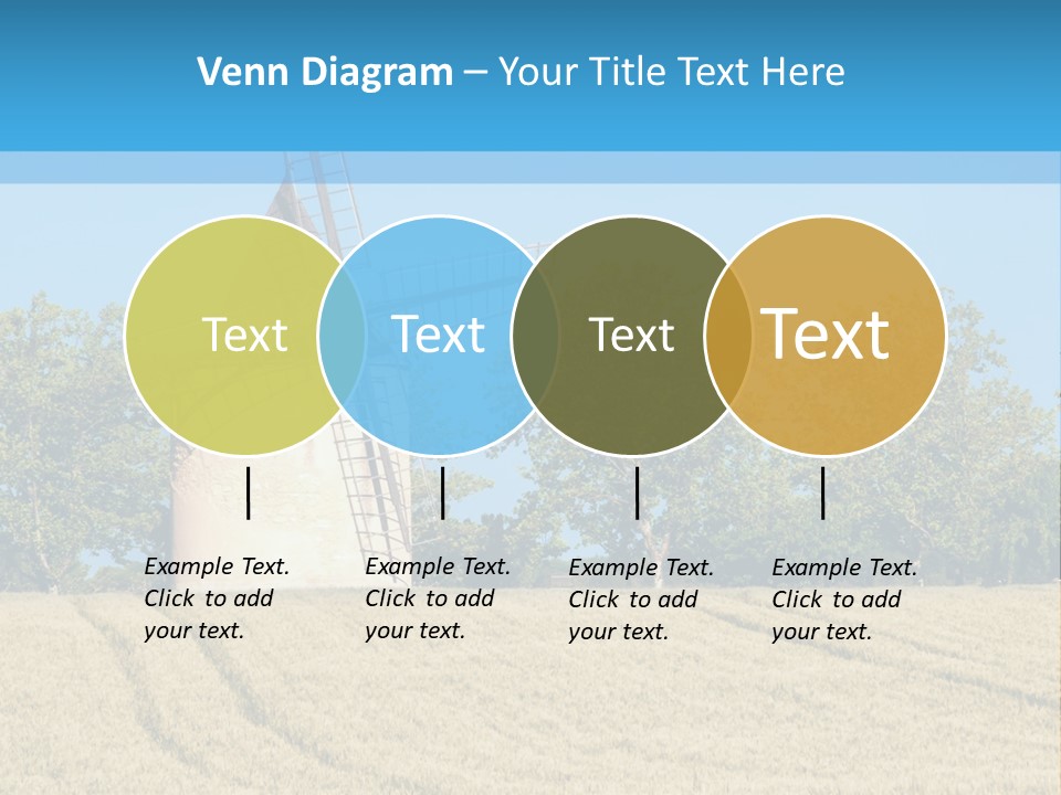 White Natural Rotating PowerPoint Template