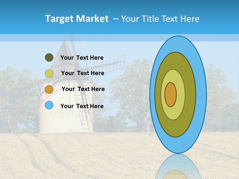 White Natural Rotating PowerPoint Template