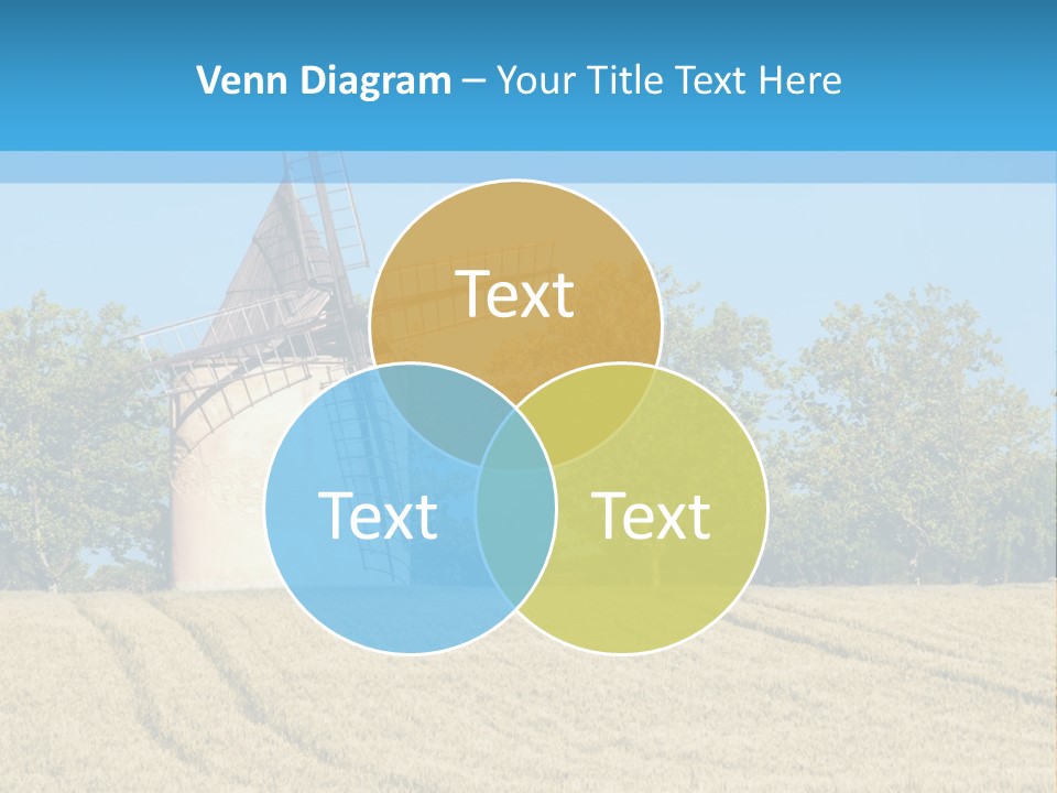 White Natural Rotating PowerPoint Template