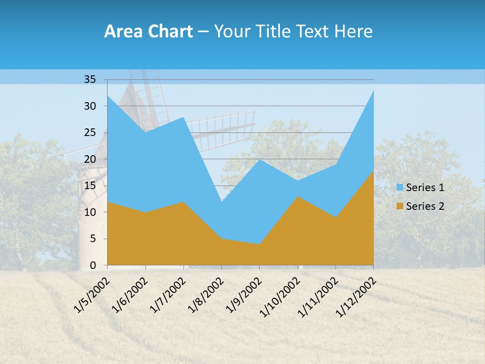 White Natural Rotating PowerPoint Template