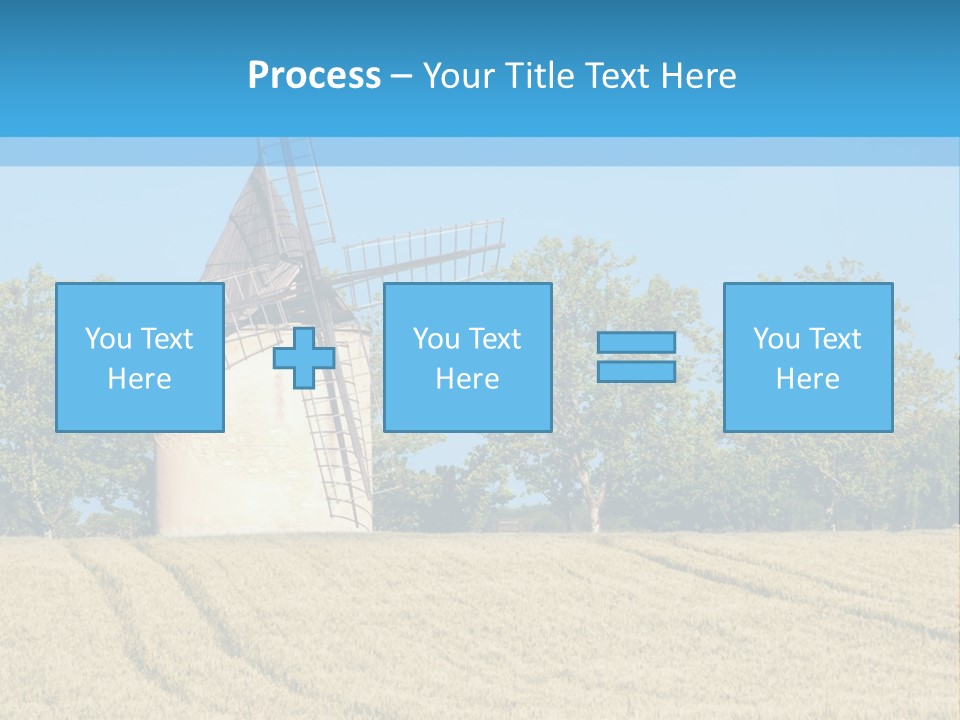 White Natural Rotating PowerPoint Template