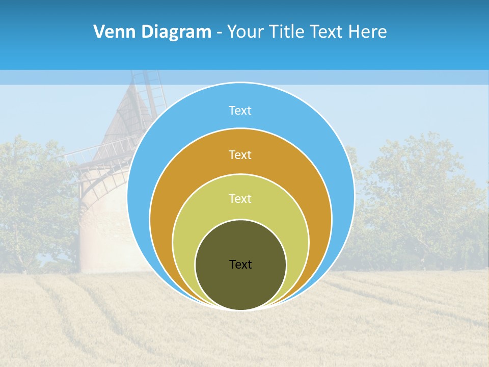 White Natural Rotating PowerPoint Template
