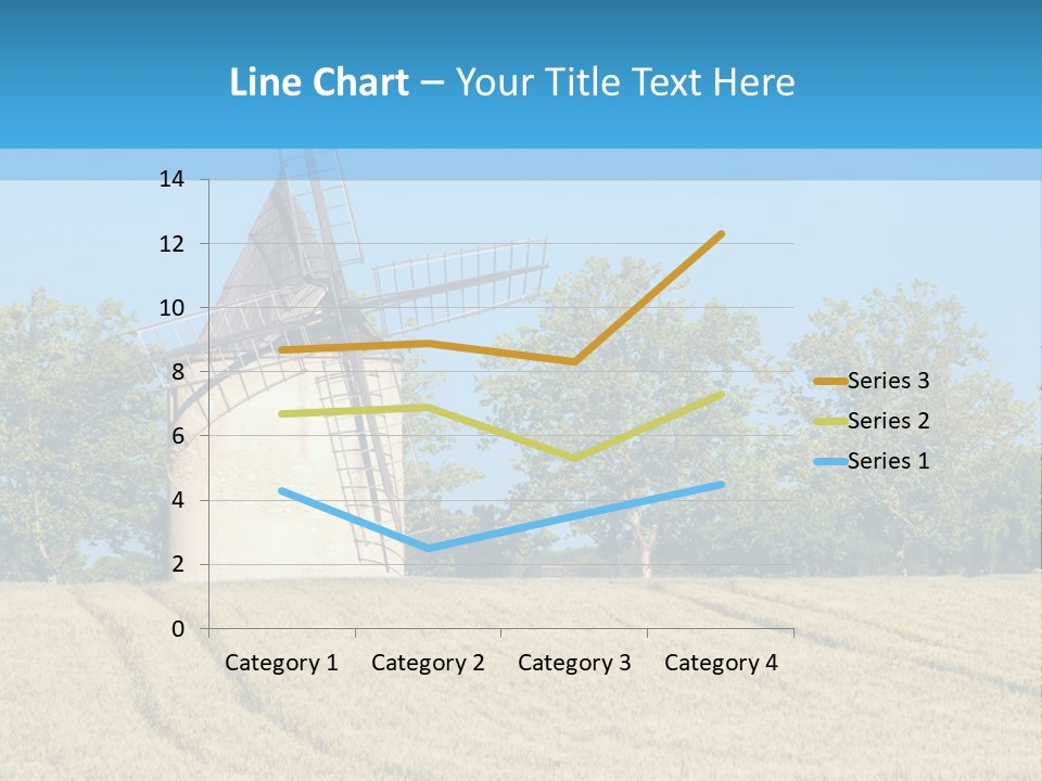 White Natural Rotating PowerPoint Template