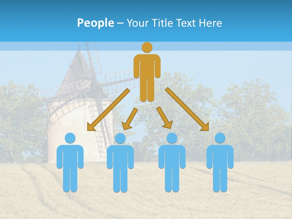 White Natural Rotating PowerPoint Template