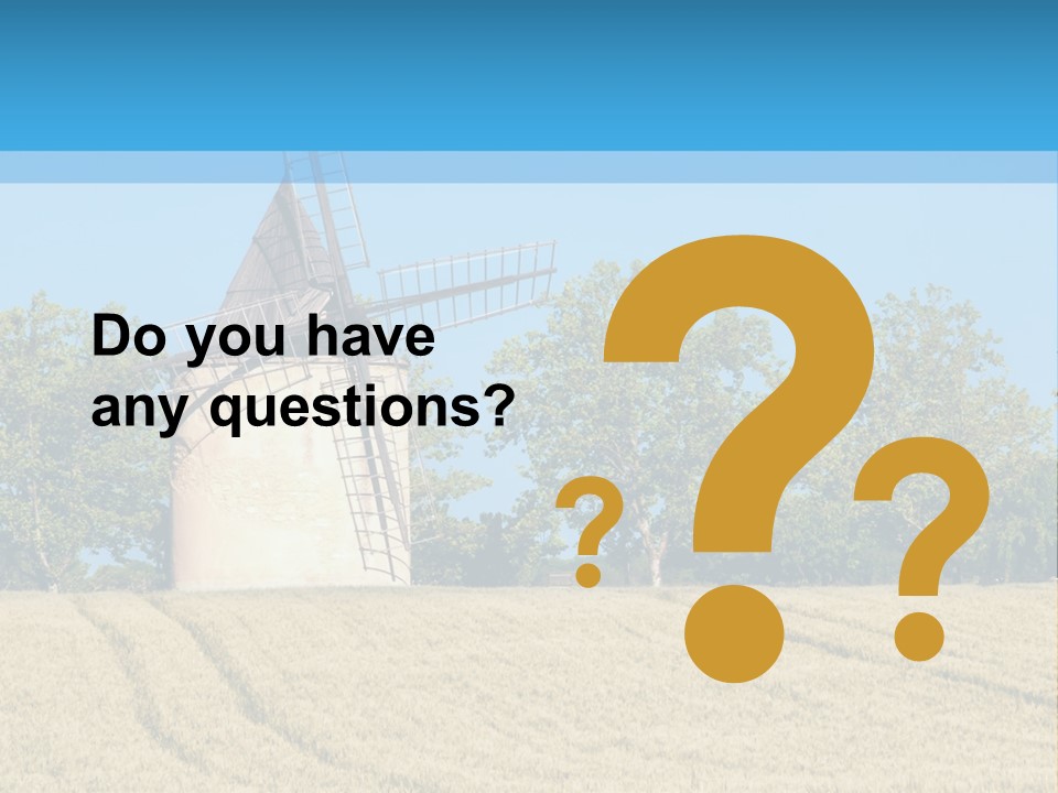 White Natural Rotating PowerPoint Template