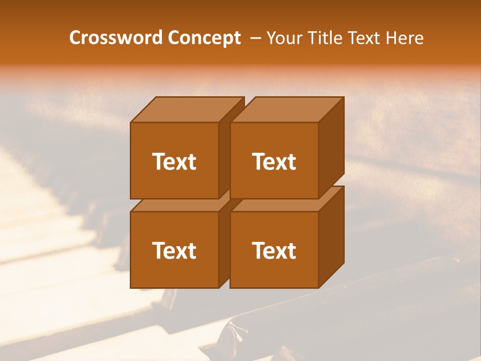 Learn Sound Grunge PowerPoint Template
