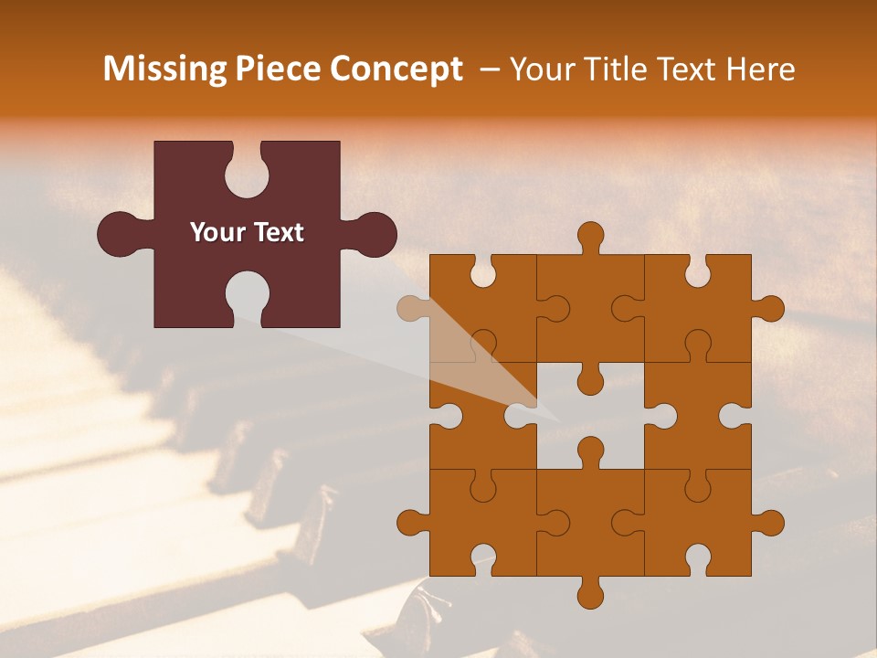 Learn Sound Grunge PowerPoint Template