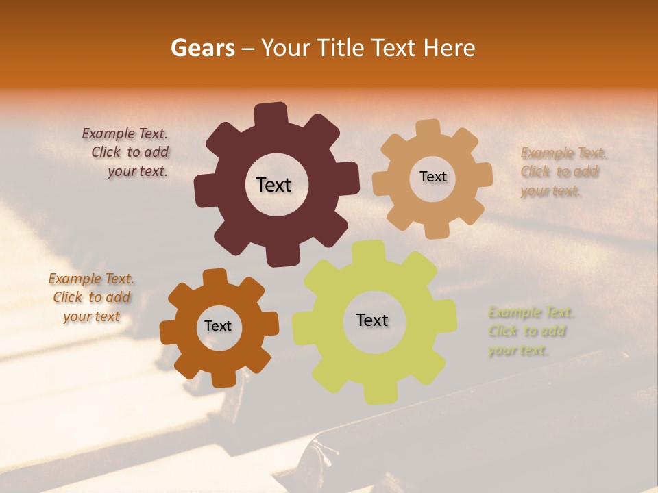 Learn Sound Grunge PowerPoint Template