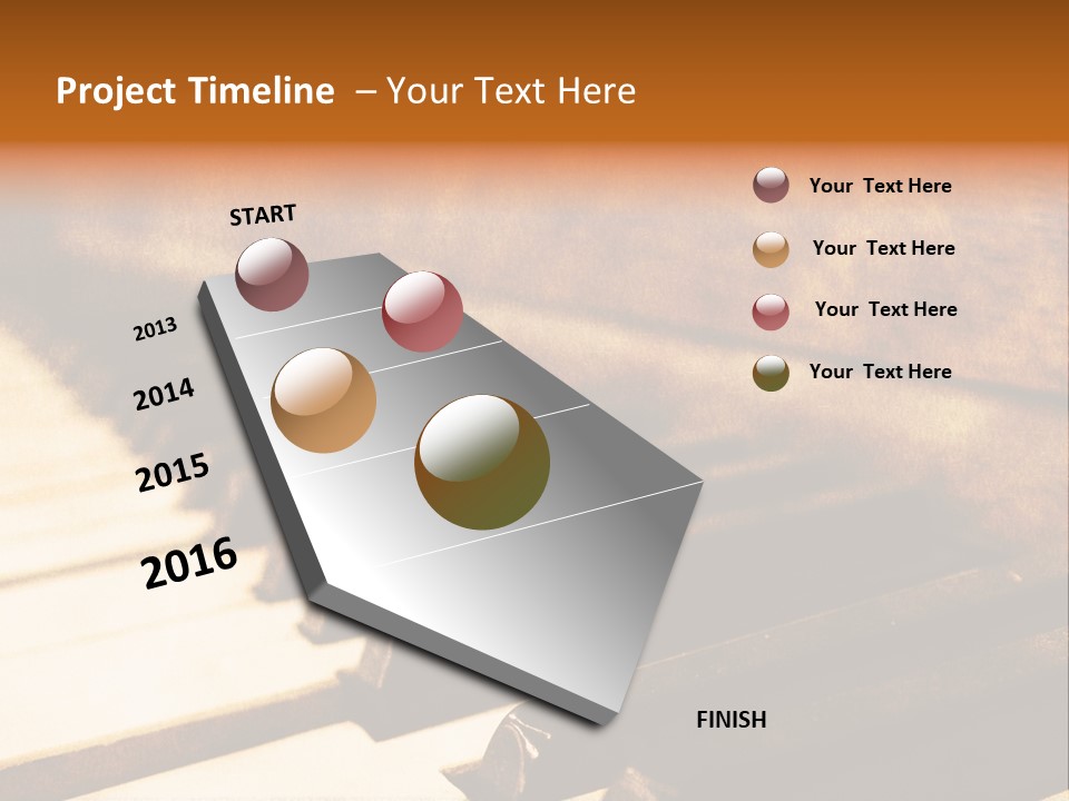 Learn Sound Grunge PowerPoint Template