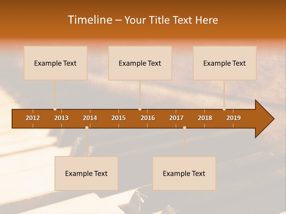 Learn Sound Grunge PowerPoint Template