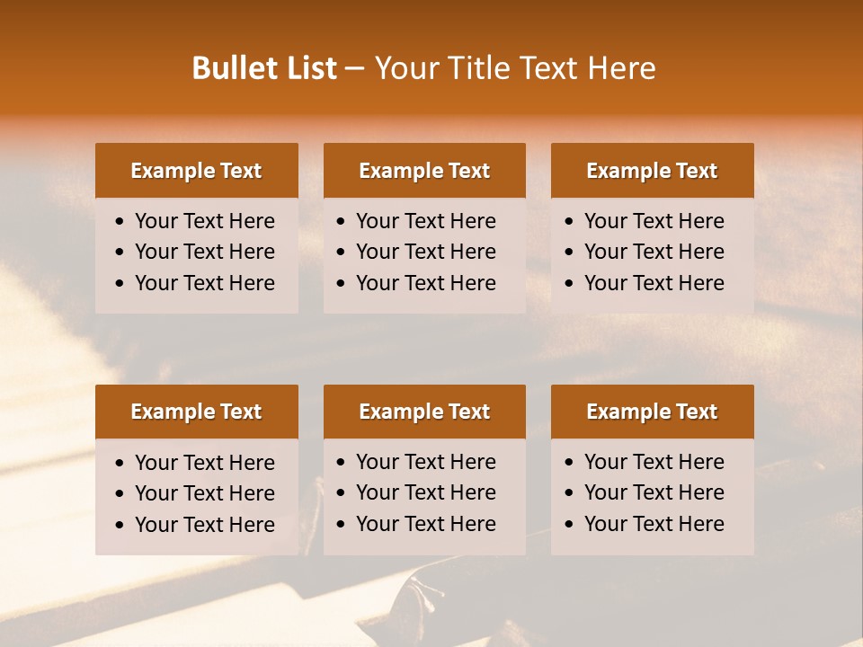 Learn Sound Grunge PowerPoint Template