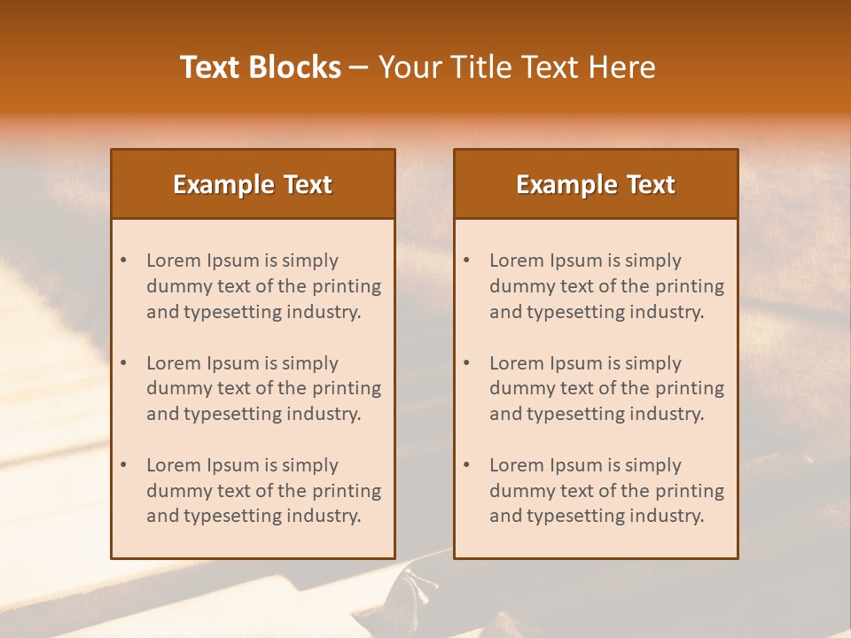 Learn Sound Grunge PowerPoint Template