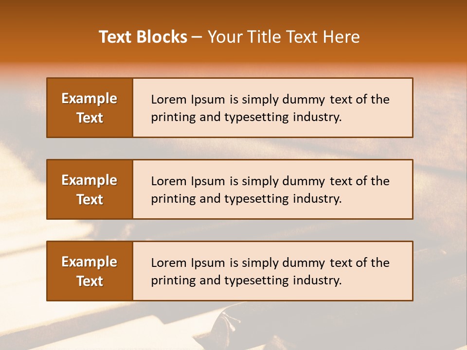 Learn Sound Grunge PowerPoint Template