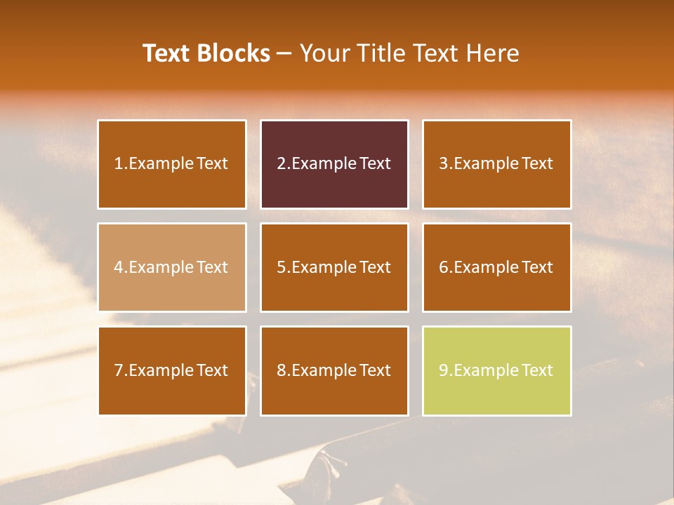 Learn Sound Grunge PowerPoint Template