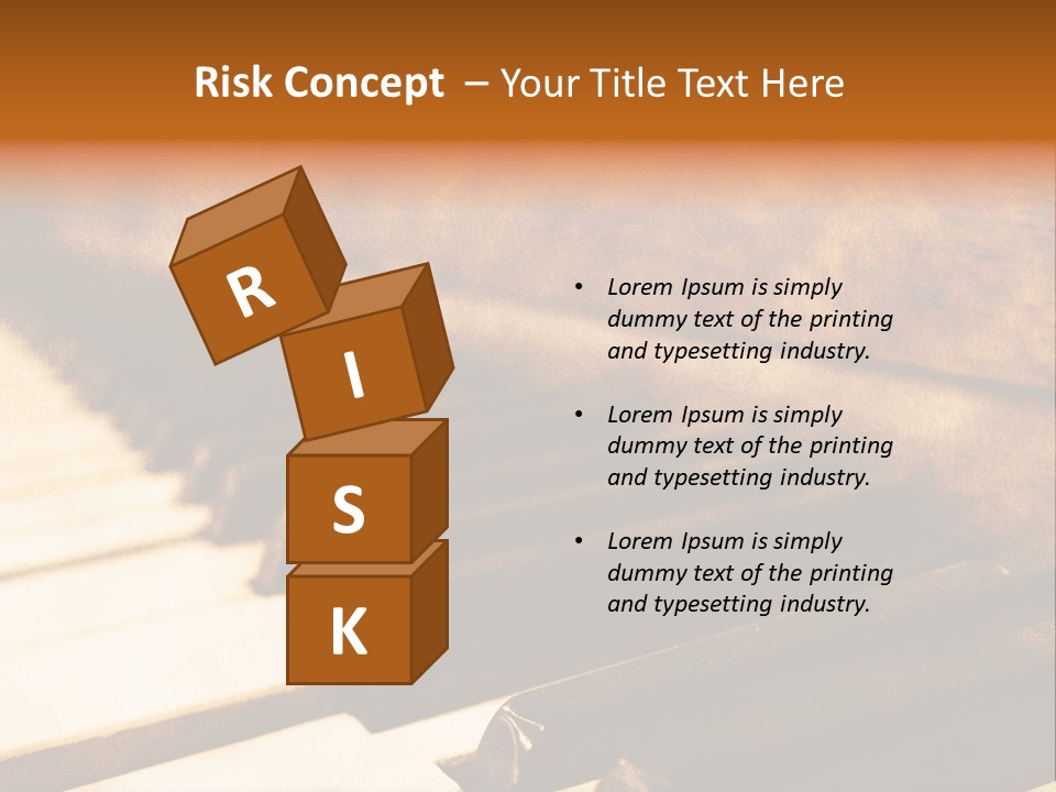 Learn Sound Grunge PowerPoint Template