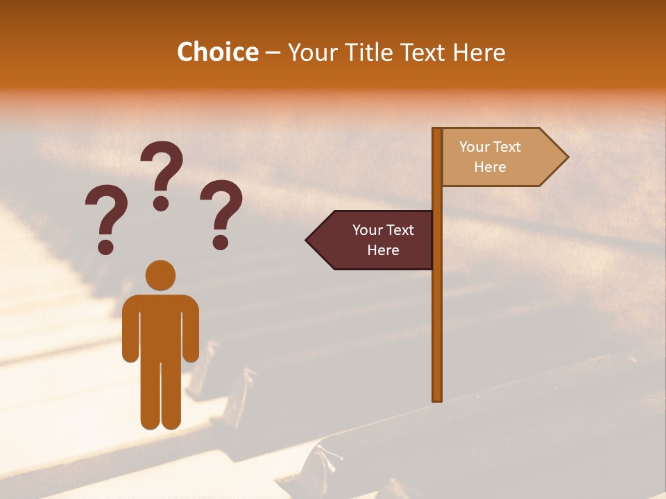 Learn Sound Grunge PowerPoint Template