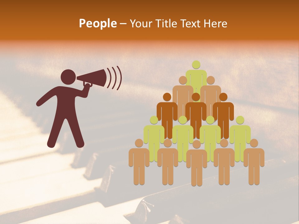 Learn Sound Grunge PowerPoint Template