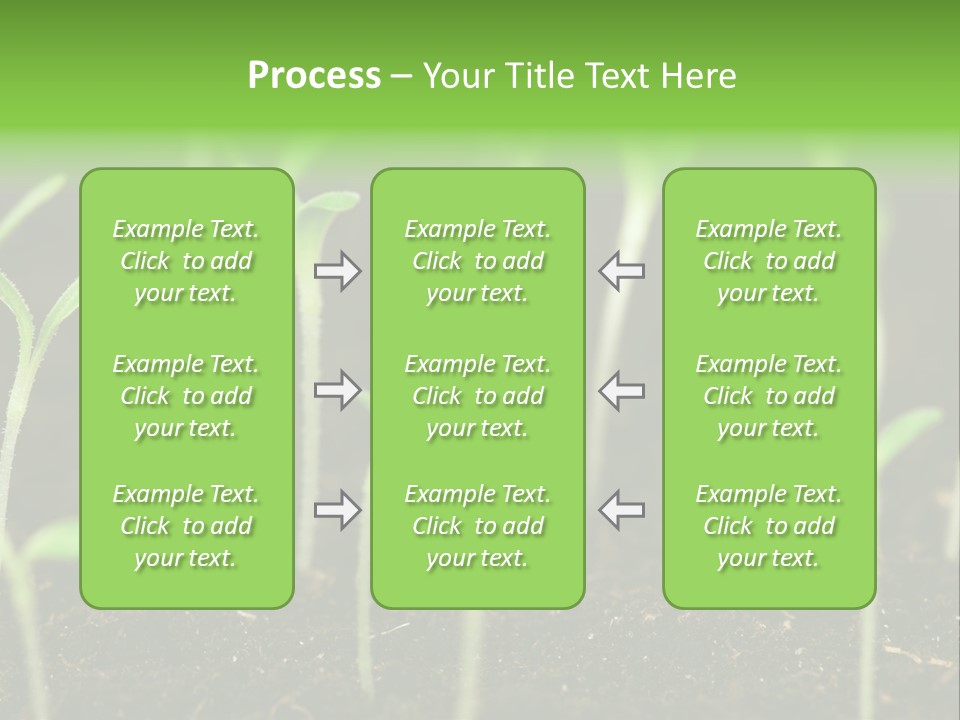 Green Hope Land PowerPoint Template
