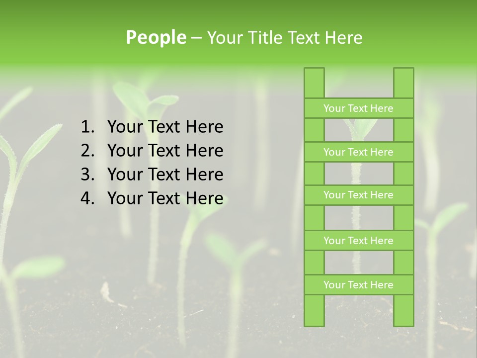 Green Hope Land PowerPoint Template
