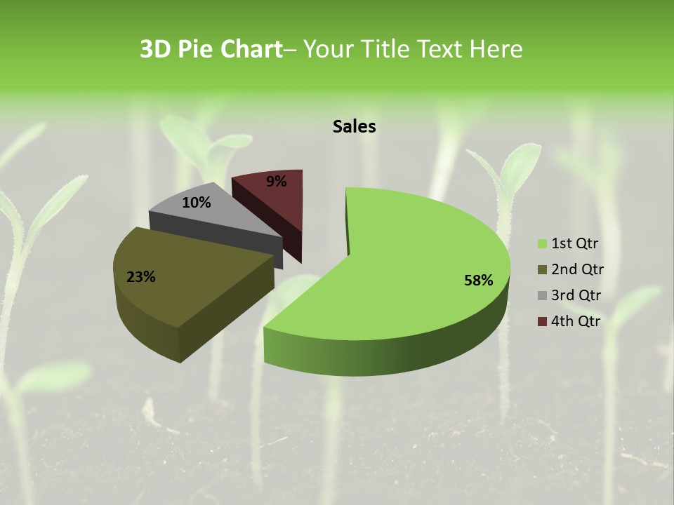 Green Hope Land PowerPoint Template