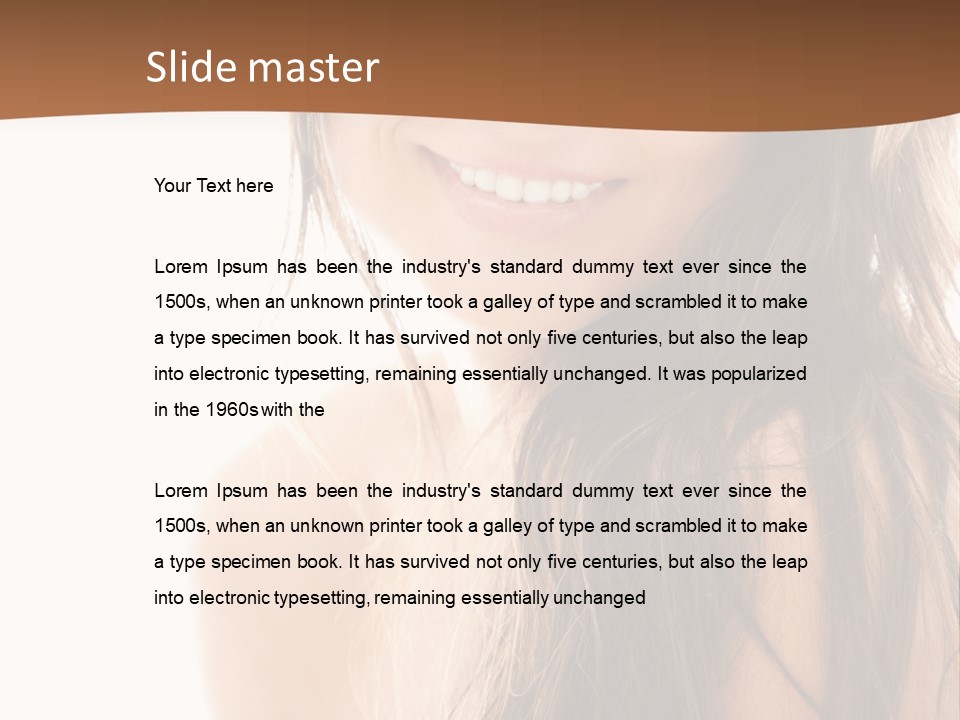 Living Vitality  PowerPoint Template