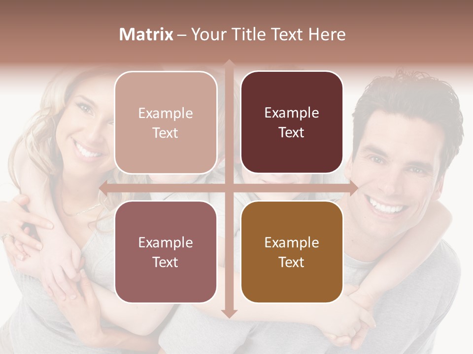 Hug Dentistry Kid PowerPoint Template