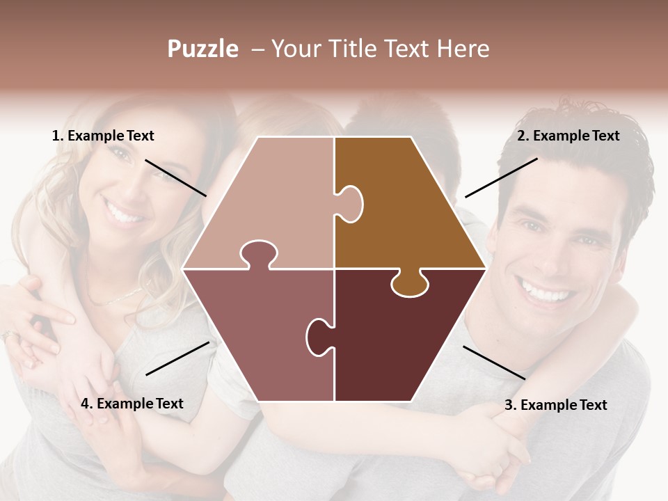 Hug Dentistry Kid PowerPoint Template