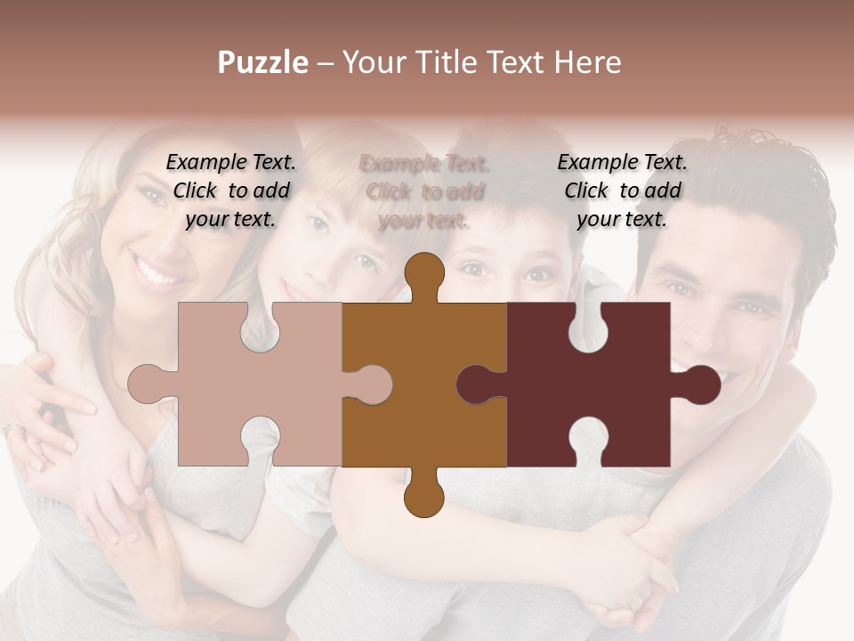 Hug Dentistry Kid PowerPoint Template