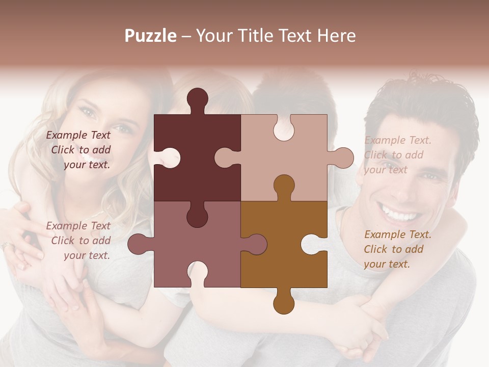 Hug Dentistry Kid PowerPoint Template
