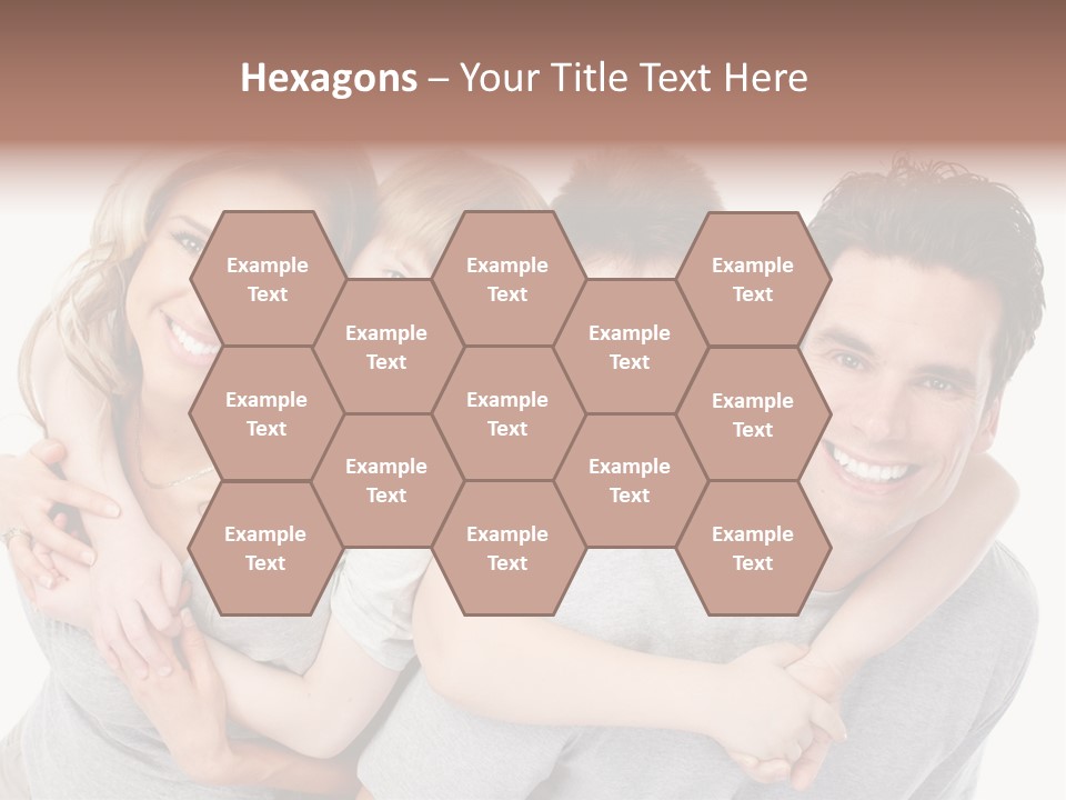 Hug Dentistry Kid PowerPoint Template