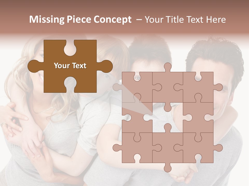 Hug Dentistry Kid PowerPoint Template