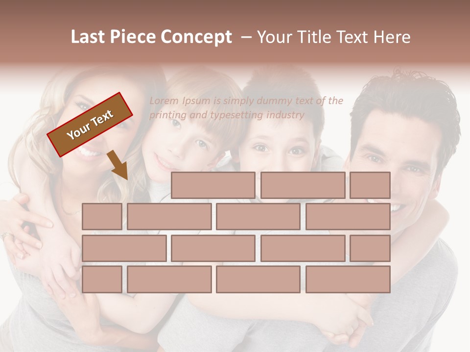 Hug Dentistry Kid PowerPoint Template