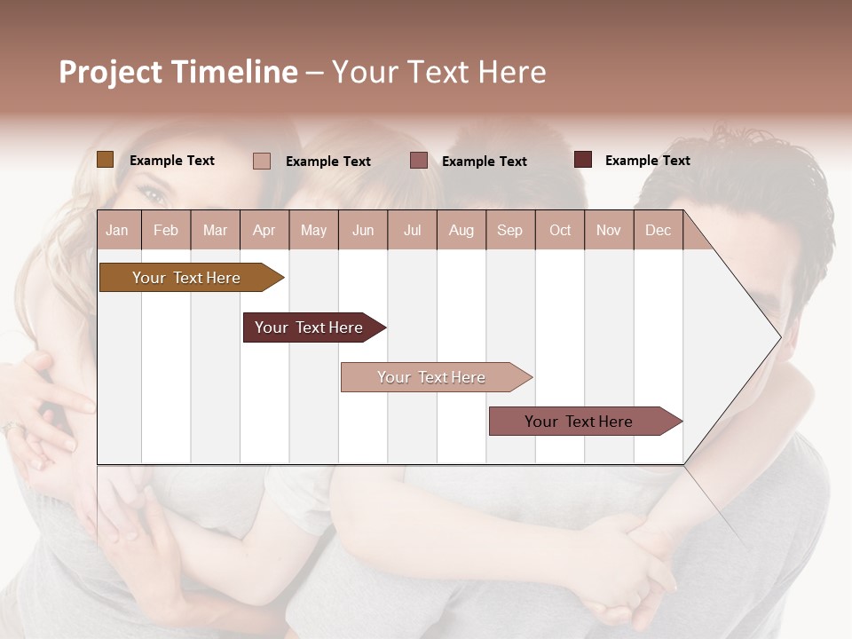 Hug Dentistry Kid PowerPoint Template