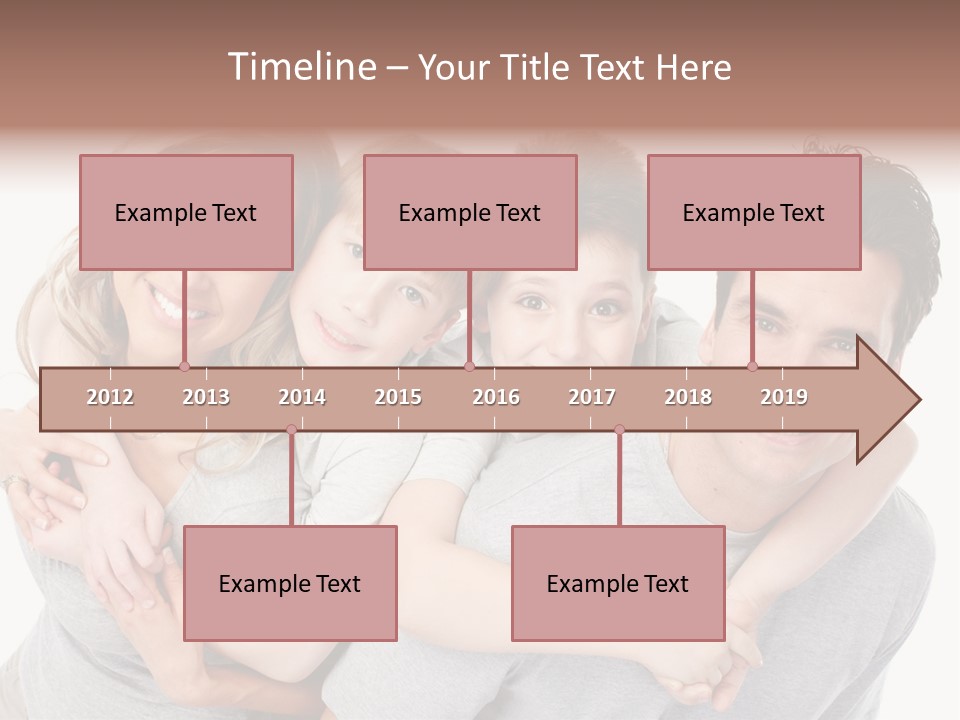 Hug Dentistry Kid PowerPoint Template