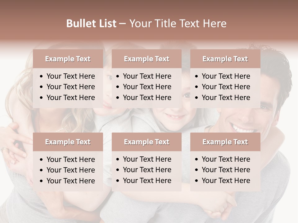 Hug Dentistry Kid PowerPoint Template