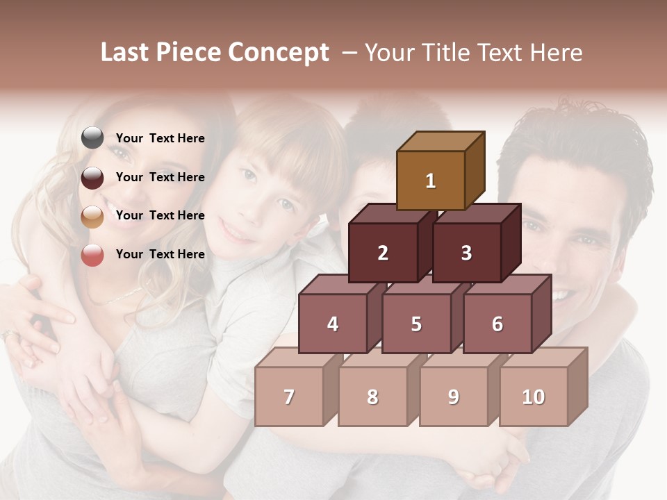 Hug Dentistry Kid PowerPoint Template