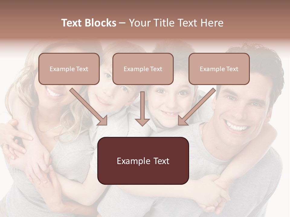 Hug Dentistry Kid PowerPoint Template