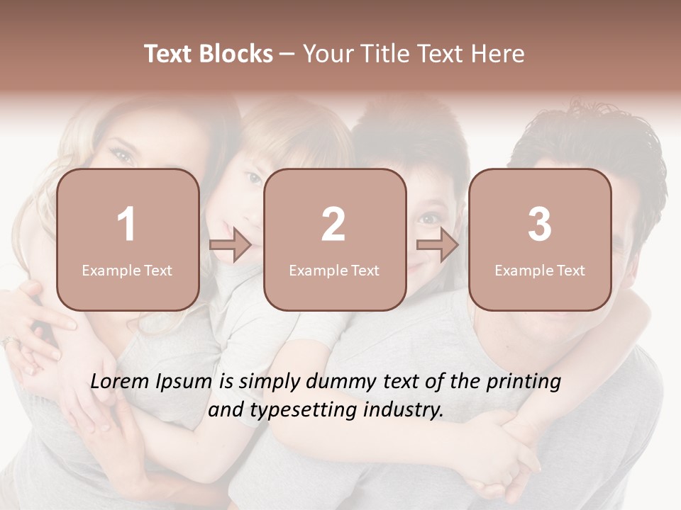 Hug Dentistry Kid PowerPoint Template