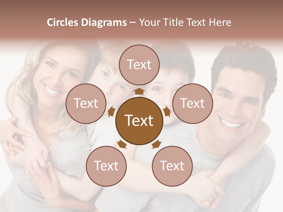 Hug Dentistry Kid PowerPoint Template