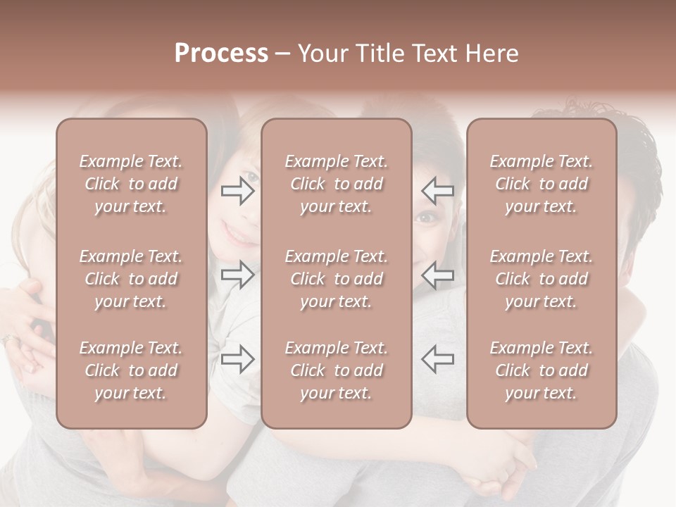 Hug Dentistry Kid PowerPoint Template