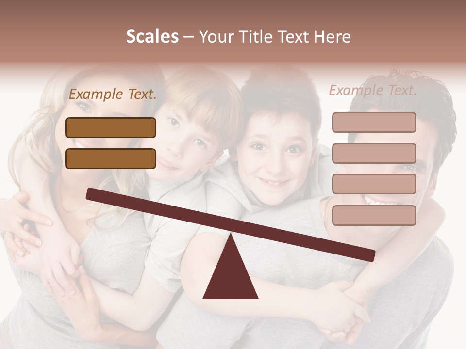 Hug Dentistry Kid PowerPoint Template