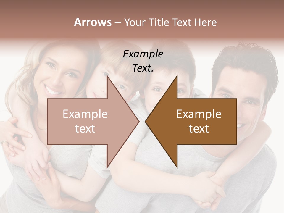 Hug Dentistry Kid PowerPoint Template