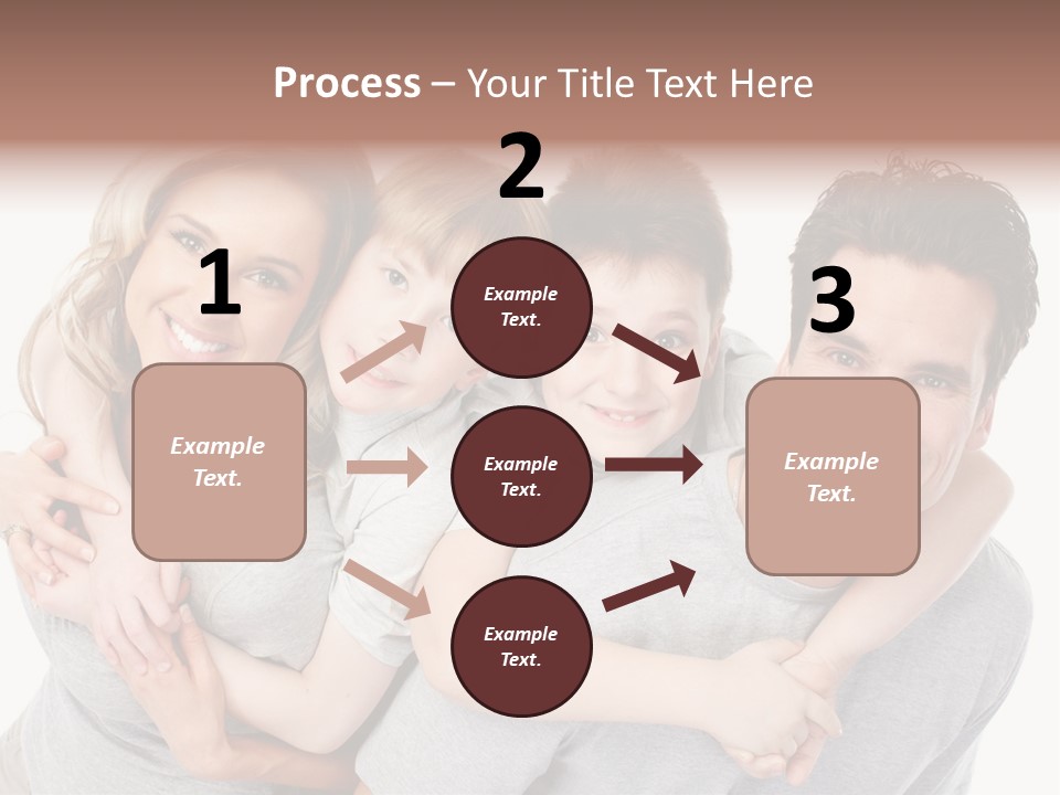 Hug Dentistry Kid PowerPoint Template