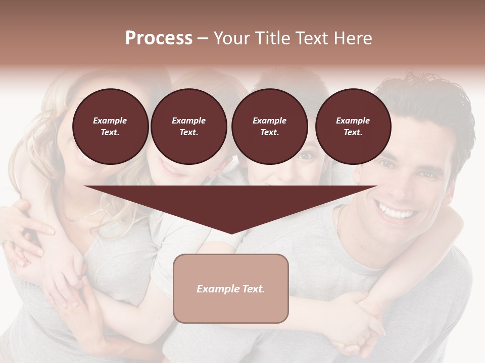 Hug Dentistry Kid PowerPoint Template