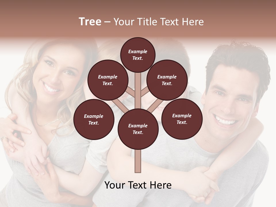 Hug Dentistry Kid PowerPoint Template