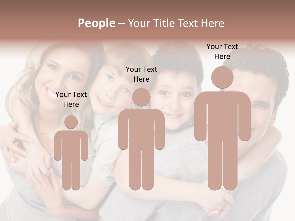 Hug Dentistry Kid PowerPoint Template