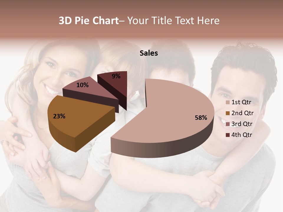 Hug Dentistry Kid PowerPoint Template